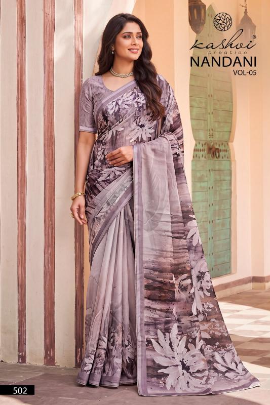 Kashvi nandani vol 5 best saree collection in surat